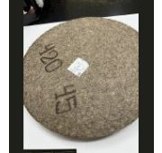 Круг-ЧШ-тонкошерстный-темный-(401*40) мм-0.50 гр/см3-