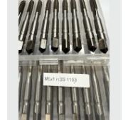 Метчик м/р 6*1,0 с/о Р6М5 (1153) УСИЛЕННЫЙ ХВ. dхв.= 6,3 кв.= 5 мм