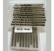 Сверло ц/хв 3,3 мм ГОСТ 10902-77 Р6М5К5 (ТК)