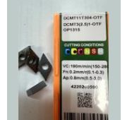 Тв. сплав. пластина DCMT11T304 - OTF OP1315 / токарная пластина/